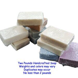 Mystery Box - No less than 2 pounds of Handcrafted Bar Soap
